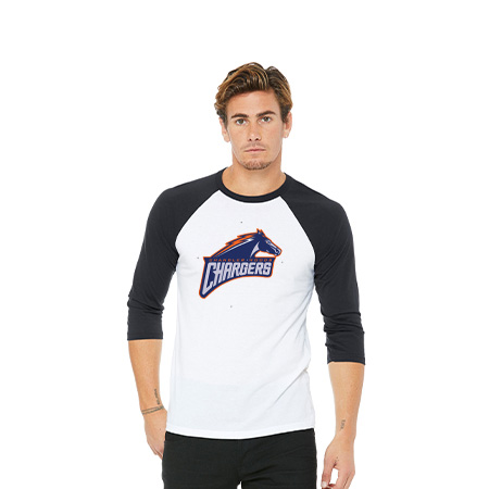 Chandler Woods Unisex 3/4 Sleeve Baseball Tee - Image 13