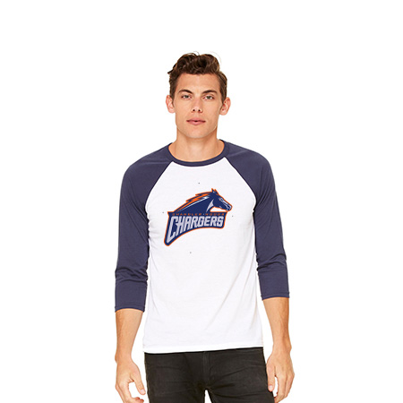 Chandler Woods Unisex 3/4 Sleeve Baseball Tee - Image 4