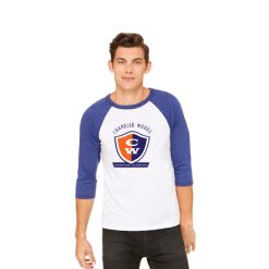Chandler Woods Unisex 3/4 Sleeve Baseball Tee