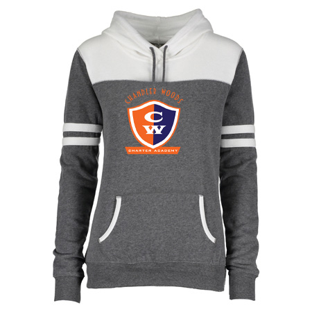 Chandler Woods Ladies Varsity Fleece Pullover Hood - Image 12