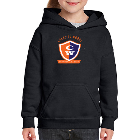 Chandler Woods Youth Heavy Blend™ Youth Hooded Sweatshirt - Image 5
