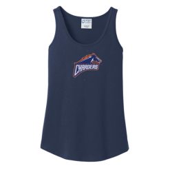 Alternative view of Chandler Woods Ladies Ladies Core Cotton Tank Top