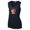 Chandler Woods Ladies Ladies Sleeveless PosiCharge® Competitor™ V-Neck Tee