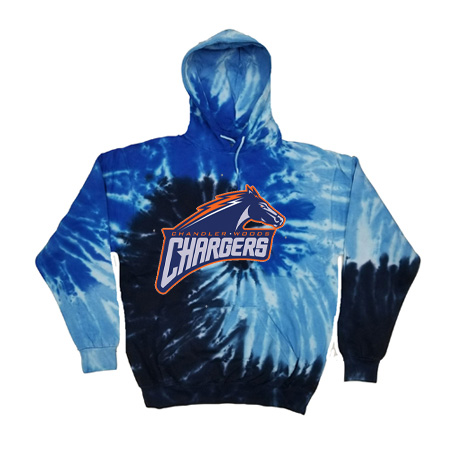 Chandler Woods Adult Tie Dye Fleece Pullover - Image 5