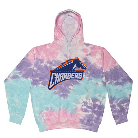 Chandler Woods Adult Tie Dye Fleece Pullover - Image 26