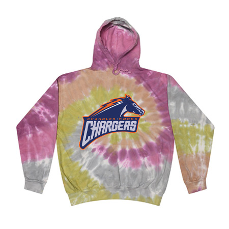 Chandler Woods Adult Tie Dye Fleece Pullover - Image 17