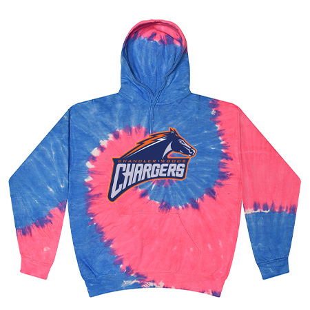 Chandler Woods Adult Tie Dye Fleece Pullover - Image 15