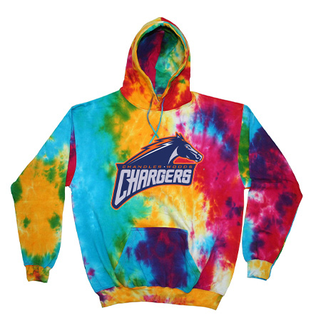 Chandler Woods Adult Tie Dye Fleece Pullover - Image 14