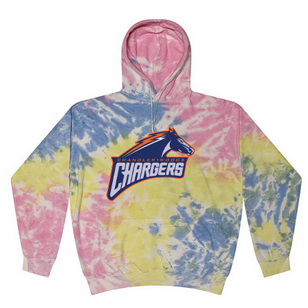Chandler Woods Adult Tie Dye Fleece Pullover - Image 13