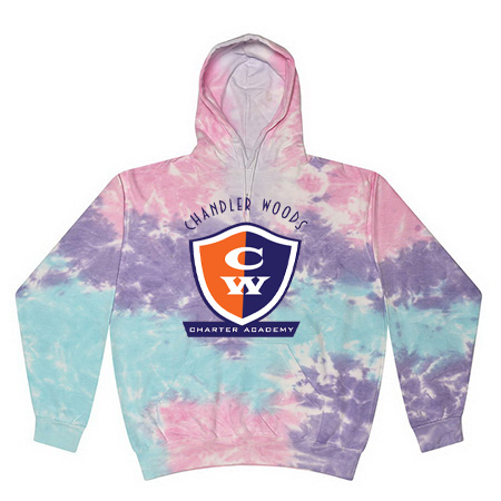 Chandler Woods Adult Tie Dye Fleece Pullover - Image 22