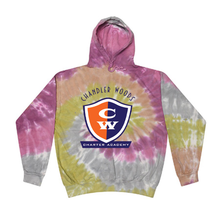 Chandler Woods Adult Tie Dye Fleece Pullover - Image 20