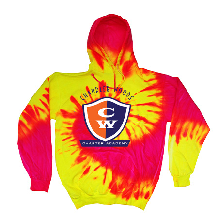 Chandler Woods Adult Tie Dye Fleece Pullover - Image 9
