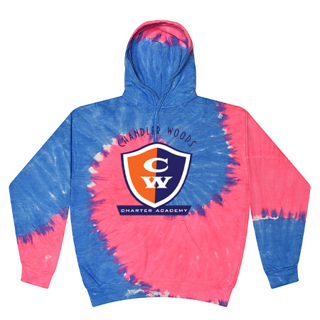 Chandler Woods Adult Tie Dye Fleece Pullover - Image 23