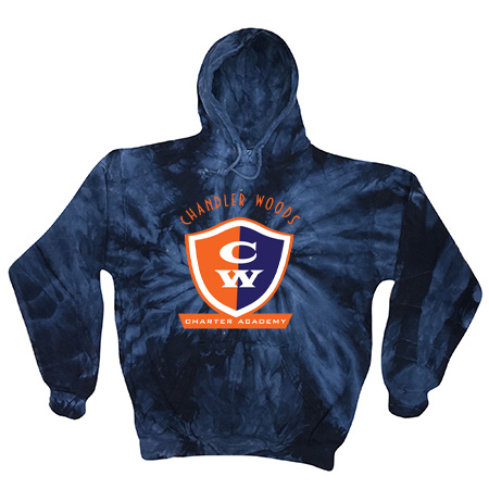 Chandler Woods Adult Tie Dye Fleece Pullover - Image 4