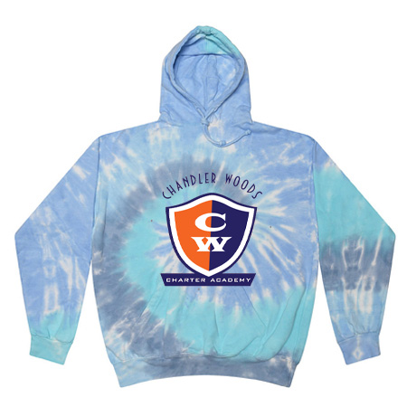 Chandler Woods Youth Youth Tie Dye Fleece Pullover - Image 9