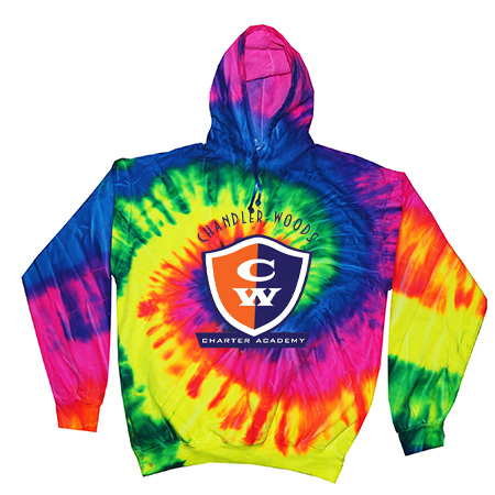 Chandler Woods Youth Youth Tie Dye Fleece Pullover - Image 17