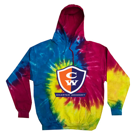 Chandler Woods Youth Youth Tie Dye Fleece Pullover - Image 18