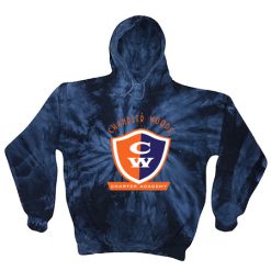 Alternative view of Chandler Woods Youth Youth Tie Dye Fleece Pullover