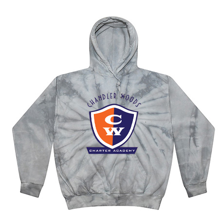 Chandler Woods Youth Youth Tie Dye Fleece Pullover - Image 7