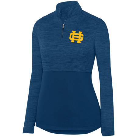 Grand Haven Ladies Shadow Tonal Heather ¼ Zip Pullover - Image 3