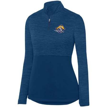 Grand Haven Ladies Shadow Tonal Heather ¼ Zip Pullover - Image 5