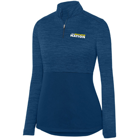Grand Haven Ladies Shadow Tonal Heather ¼ Zip Pullover - Image 2