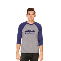 Grand Haven Unisex 3/4 Sleeve Baseball Tee