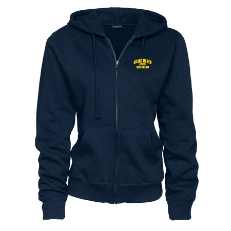 Grand Haven Ladies Full Zip Fleece Hoodie - Image 7
