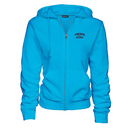 Grand Haven Ladies Full Zip Fleece Hoodie - Image 125