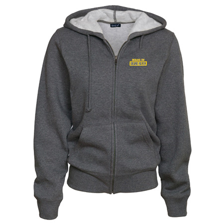 Grand Haven Ladies Full Zip Fleece Hoodie - Image 118