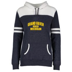 Grand Haven Ladies Varsity Fleece Pullover Hood