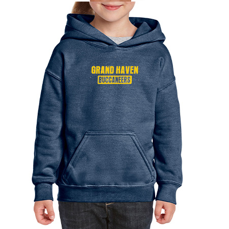 Grand Haven Youth Heavy Blend™ Youth Hooded Sweatshirt - Image 8