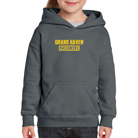 Grand Haven Youth Heavy Blend™ Youth Hooded Sweatshirt - Image 67