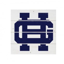 Alternative view of Grand Haven White Wood Pallet Coaster  Set of 1  no holder