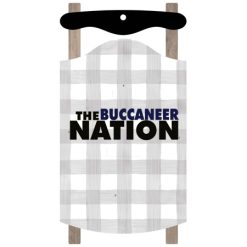 Alternative view of Grand Haven Sled Ornament