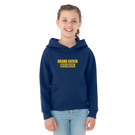 Grand Haven Youth NuBlend® Youth Hooded Sweatshirt - Image 12