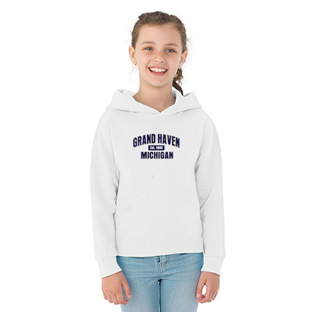 Grand Haven Youth NuBlend® Youth Hooded Sweatshirt - Image 55
