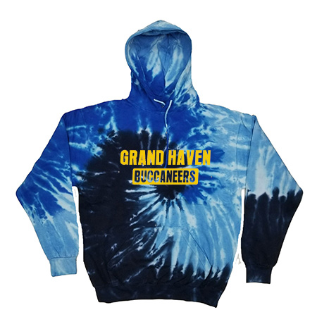 Grand Haven Youth Youth Tie Dye Fleece Pullover - Image 4