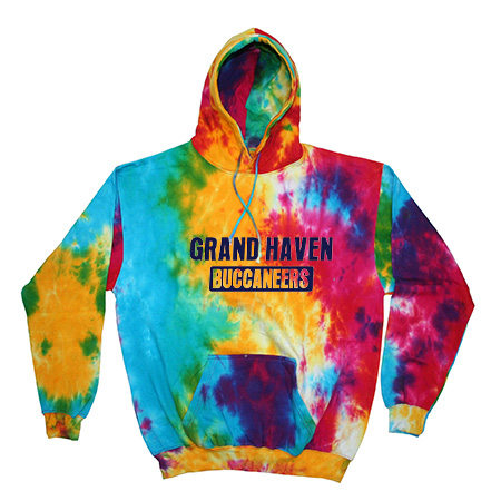 Grand Haven Youth Youth Tie Dye Fleece Pullover - Image 62