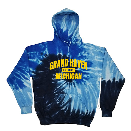 Grand Haven Youth Youth Tie Dye Fleece Pullover - Image 7