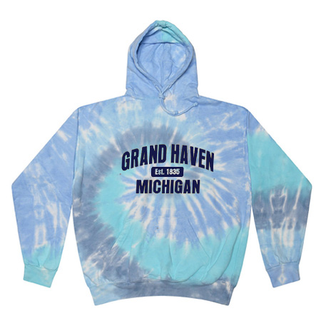 Grand Haven Youth Youth Tie Dye Fleece Pullover - Image 24