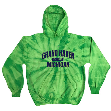 Grand Haven Youth Youth Tie Dye Fleece Pullover - Image 58
