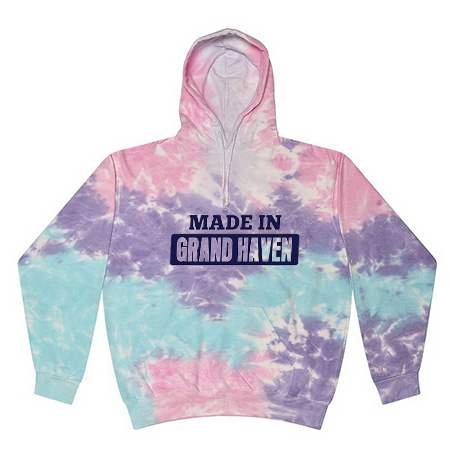 Grand Haven Youth Youth Tie Dye Fleece Pullover - Image 55