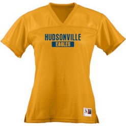 Alternative view of Hudsonville Ladies Junior Fit Replica Football Tee