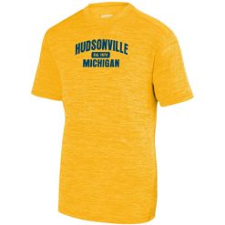Alternative view of Hudsonville Youth YOUTH SHADOW TONAL HEATHER TRAINING TEE