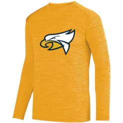 Hudsonville Adult SHADOW TONAL HEATHER LONG SLEEVE TEE