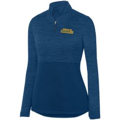 Alternative view of Hudsonville Ladies Shadow Tonal Heather ¼ Zip Pullover