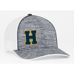 Alternative view of Hudsonville Fitted Heather Trucker Mesh