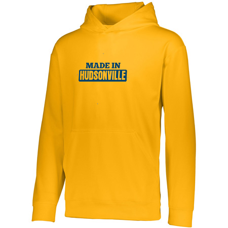 Hudsonville Adult Wicking Fleece Hoodie - Image 2