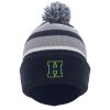 Hudsonville KNIT FOLD OVER POM-POM BEANIE